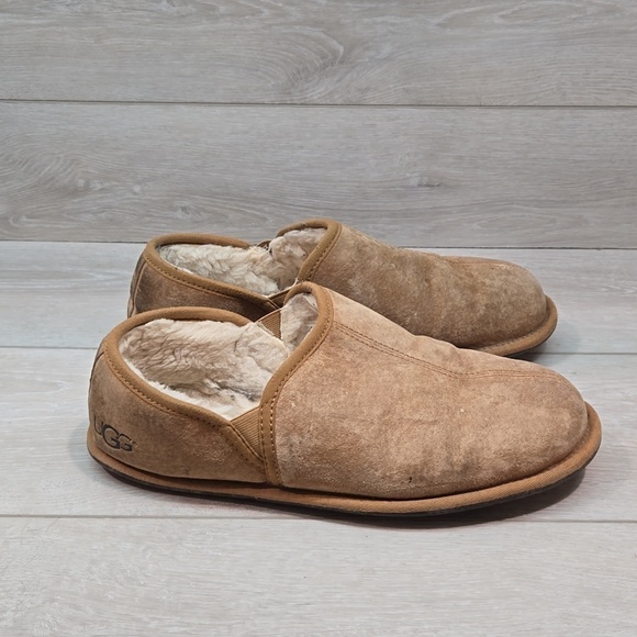 Ugg Australia Men 5650 Scuff RomeoLeather Sheepskin Slippers Slip on shoes sz 12 main image 6
